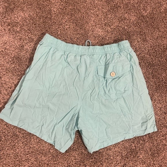 EUC - Men’s J.Crew Light Blue Swim Trunks - Size: Large - Picture 2 of 2